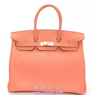 愛馬仕Birkin 35 TC(L5 蝦肉色)